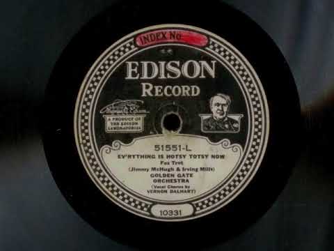 Ev'rything Is Hotsy Totsy Now by California Ramblers, 1925