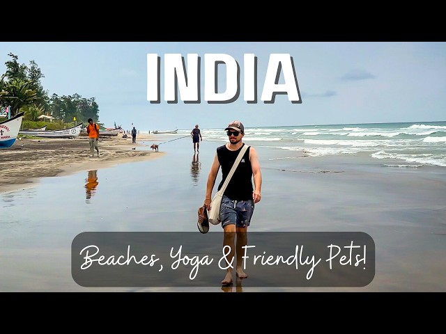 Travel vlog - Chasing the Monsoon in Goa | Peaceful Yoga Retreat & Beach Escape