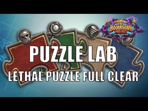 Hearthstone Puzzle Lab | Lethal Complete Run | The Boomsday Project