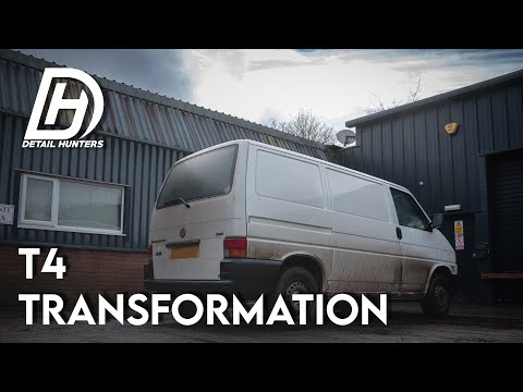Luke's T4 TRANSFORMATION - Lowering a VW Transporter - Part 1 - Detail Hunters