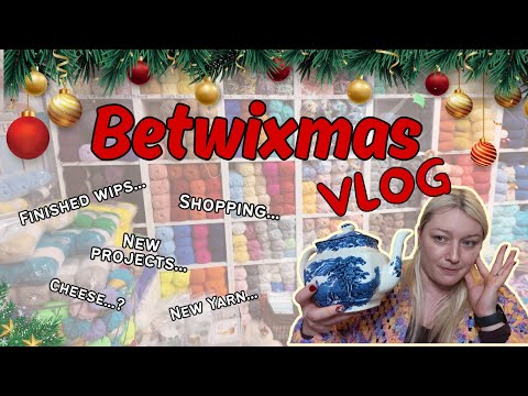 Häkel-Vlog zwischen Weihnachten | Fertigstellung der Strickjacke & Garnkauf