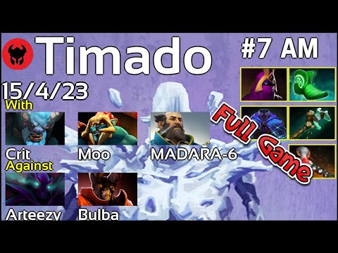 Support Timado [Infamous] plays Ancient Apparition!!! Dota 2 Full Game 7.20