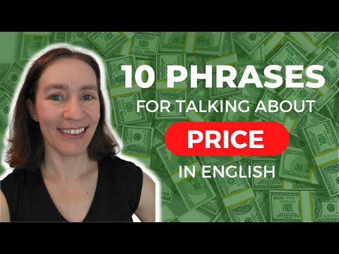 10 useful English phrases for talking about price