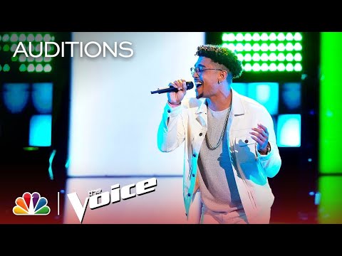 The Voice 2019 Blind Auditions - Kalvin Jarvis: "A Good Night"