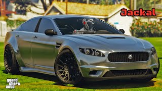 Ocelot Jackal Review & Best Customization | GTA Online | Jaguar XFR | Cheap but Good!