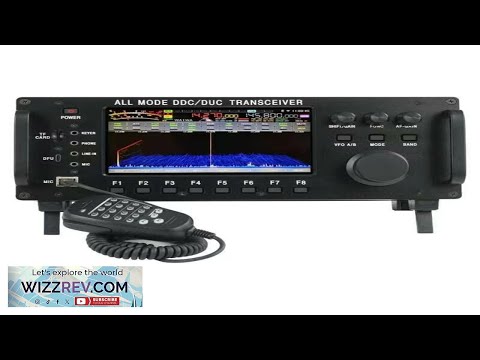 100W 0-750MHz HF+UV Wolf All Mode DDC/DUC Transceiver Radio SDR Transceiver Mobile Review