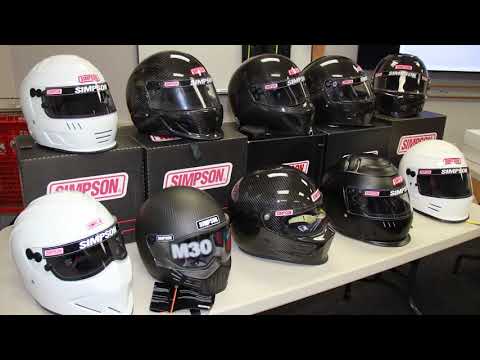 Simpson Visits Motorstate to Talk Helmets