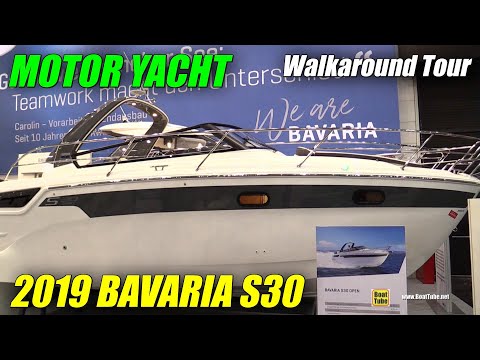 2019 Bavaria S30 Open Yacht - Walkaround Tour - 2019 Boot Dusseldorf