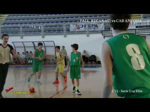 3°/4°Q PALLACANESTRO RECANATI vs CAB STAMURA ANCONA 18/12/2016 U14 Elite