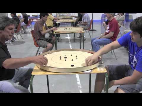 2013 World Crokinole - Conrad v Slater - Top 16 Singles