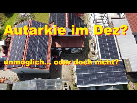 100% Autarkie nicht zu erreichen..😠😠  warum?🧐🧐 trotzdem super💪💪  Die PV Zahlen vom Dezember 2025