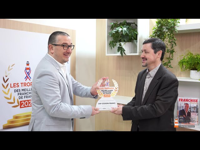 TM2F 2025 Réseau d&rsquo;Argent de 11 à 50 franchisés « Meilleure Franchise de France » CAP CESSION