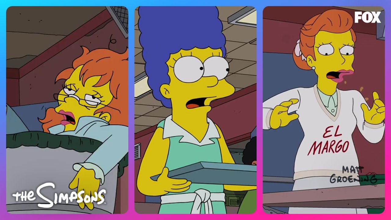 Marge Was A Cool Girl In Middle School | Season 33 Ep. 20 | The Simpsons