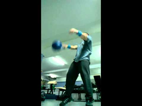 Miloš Dragić 20 kg KB- 191 reps in 10 min