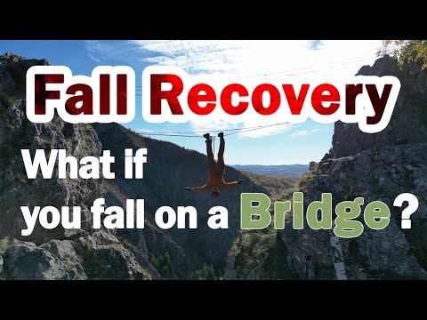 What to do after falling on a Via Ferrata bridge - How to avoid falls from Via Ferrata bridges