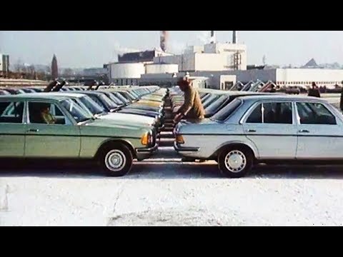 1976 Mercedes-Benz w123 - der neue Standard der 200 D - 280 E Sternfahrt'76