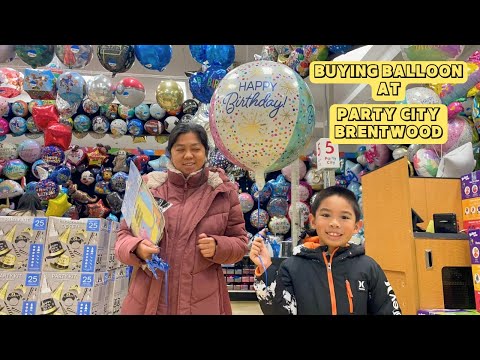 Party City Balloon Prices