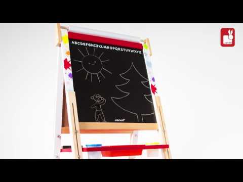 Tableau réglable Splash bois - Plastique créatif - Supports de dessin et  coloriage