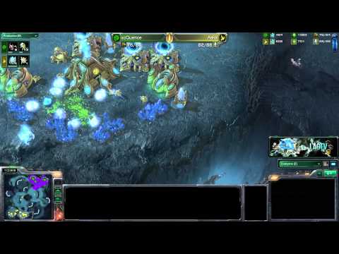 xcQuence (Z) VS Aska (P) -- Starcraft 2 [LAGTV]