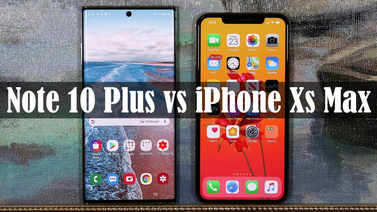 Galaxy Note 10 Plus vs iPhone Xs Max - Full Comparison