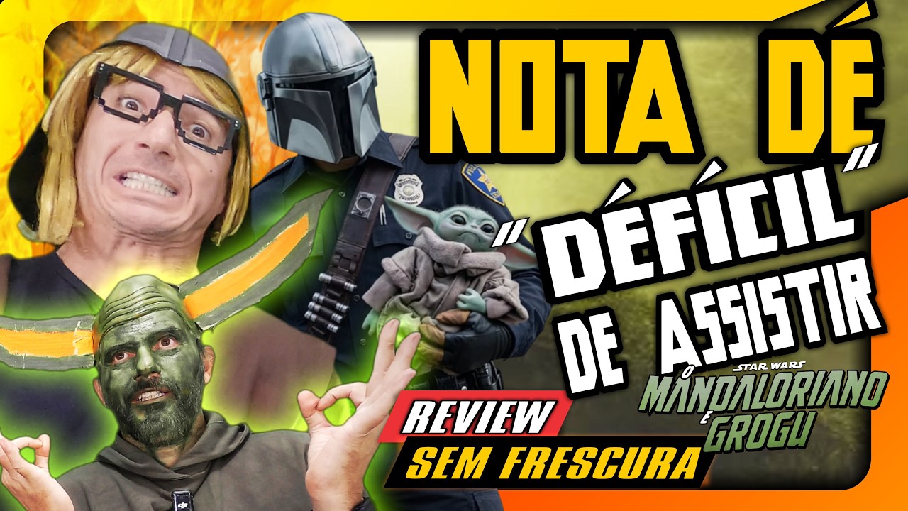 NOTA "DÉ" DE "DÉFÍCIL" DE ASSISTIR! 😴 REVIEW SEM FRESCURA: MANDALORIAN E GROGU #mandalorian