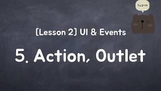 iOS for Starter - Actions and Outlets