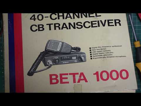 Cybernet Beta 1000 CB27/81 UK FM CB radio -  service alignment