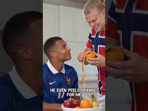 Mbappé’s Bromance Is Getting Out Of Hand #parody #football #haaland #worldcup #mbappe
