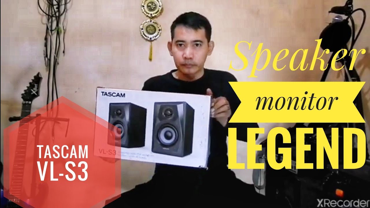 video Loa kiểm âm Tascam VLS3 chính hãng 0