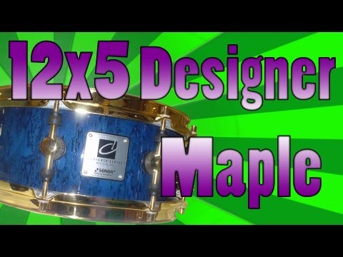 12x5 Sonor Designer Maple Light Snare Drum - Snare Pimp Project Volume 27