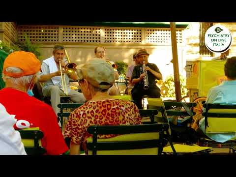 New York City 2022: Piano in Bryant Park , Terry Waldo  Quintet