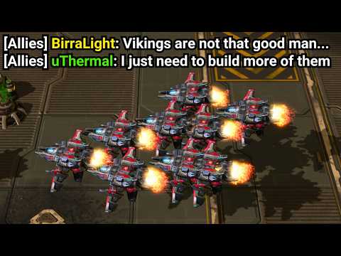 I Made My Teammate Go Insane By Building Literally Just Vikings