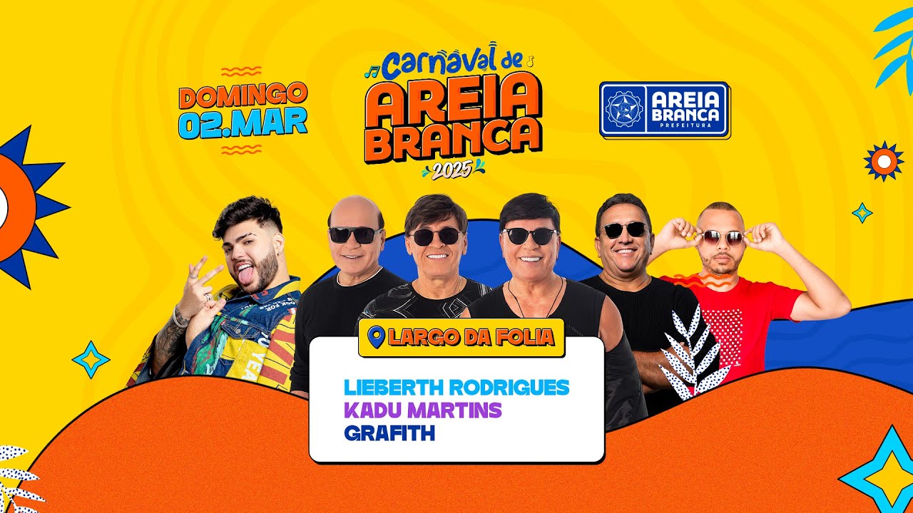 DOMINGO - CARNAVAL DE AREIA BRANCA 2025