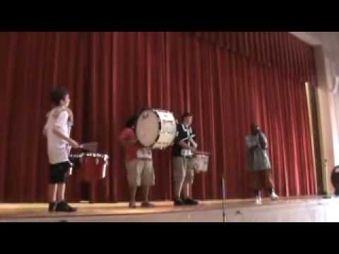 JJHS Talent show: Drumline Featuring Tony