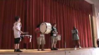 JJHS Talent show: Drumline Featuring Tony