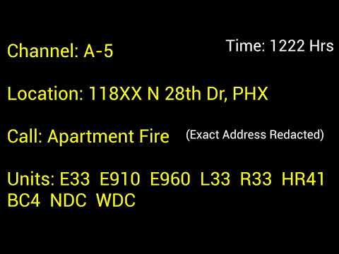 Phoenix Fire Dispatch