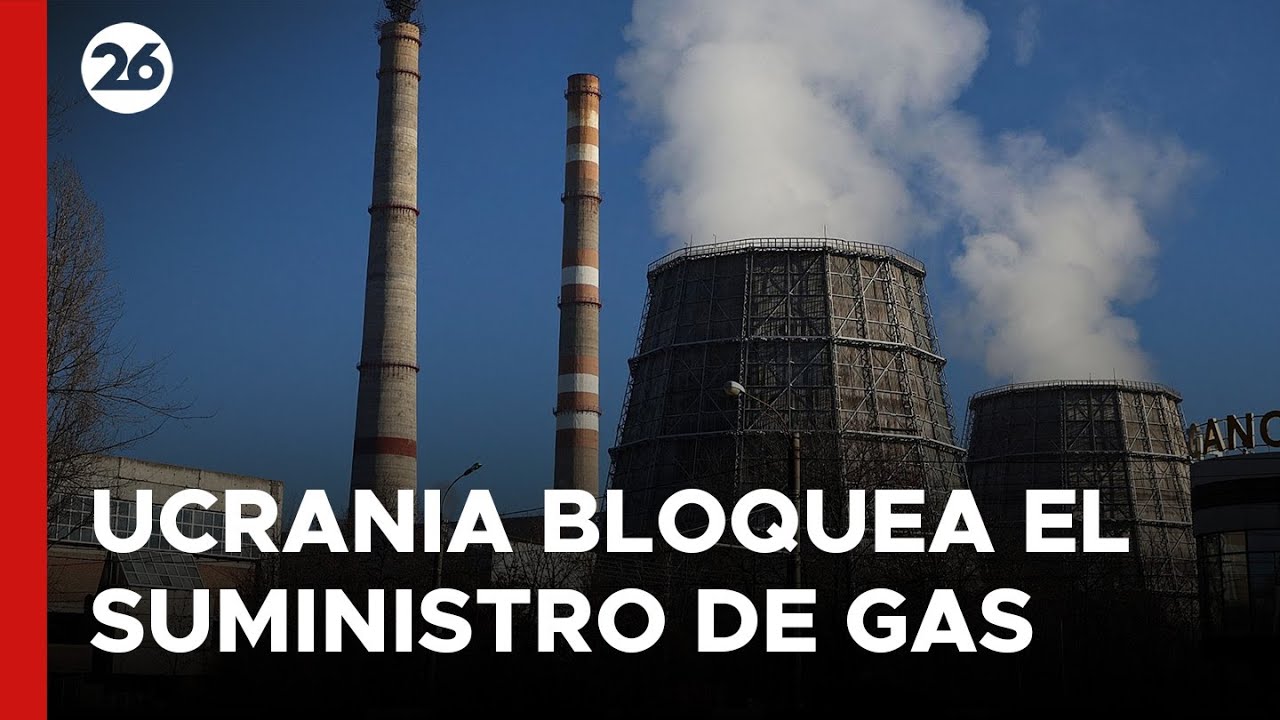 Ucrania bloquea el suministro de gas ruso
