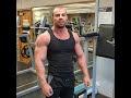 Muscle Model Flexin after ARMS workout Aesthetic Muscle GOD
