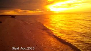 preview picture of video 'Atardecer en Sisal, Yucatán'
