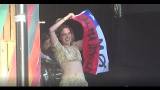MØ - Lean On Live in Lollapalooza Santiago Chile 2017