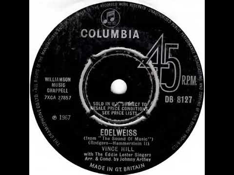 UK New Entry 1967 (38) Vince Hill - Edelweiss
