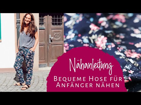 bequeme Hose nähen (perfekt für Anfänger)