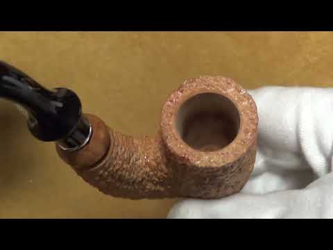 Pipa Brebbia Oom Paul Rocciata Naturale - filtro 9mm