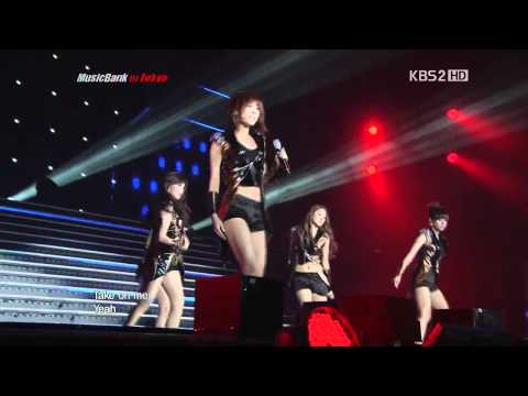 110722 【HD】Kara - Jumping | MUSIC BANK in Tokyo (K-Pop Festival) |