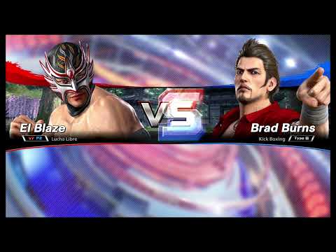 Virtua Fighter 5: Ultimate Showdown - Phoxx (EL) vs Juicebox (BR) 7-22-21 [4K60fps]