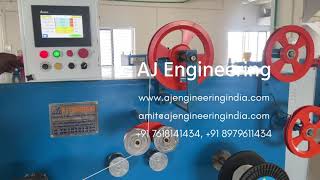 Semi Automatic Wire Coiler Machine | AJ Engineering | Industrial Wire Coiling System