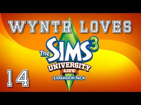 Wyntr Loves The Sims 3 University Life E14 - Get Outta Mah Bed!