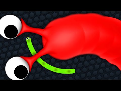 Slither.io Tiny Pro Snake Destroy Giant Snakes  - Epic Slitherio Gameplay
