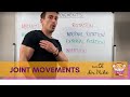 Joint Movements