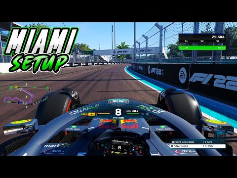 F1 22 MIAMI HOTLAP + SETUP (1:26.269)